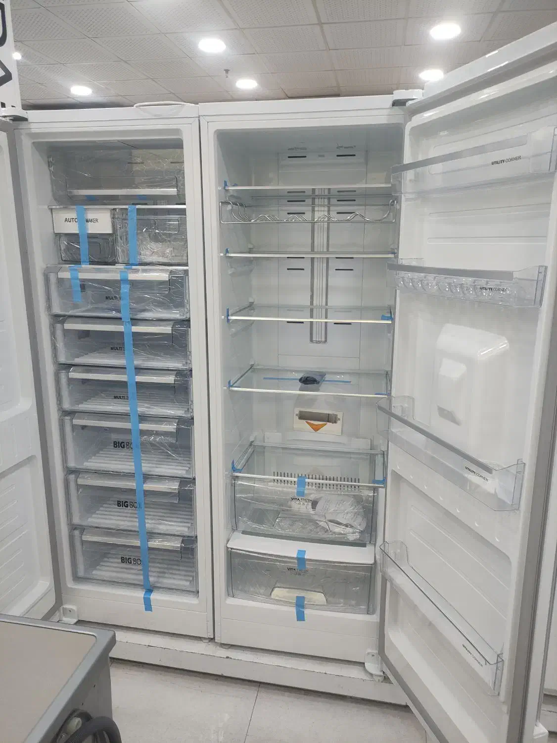 یخوال و فریزر 2 قلو گراند اکبند 40 فوت|یخچال و فریزر|اهواز, کیانشهر|دیوار