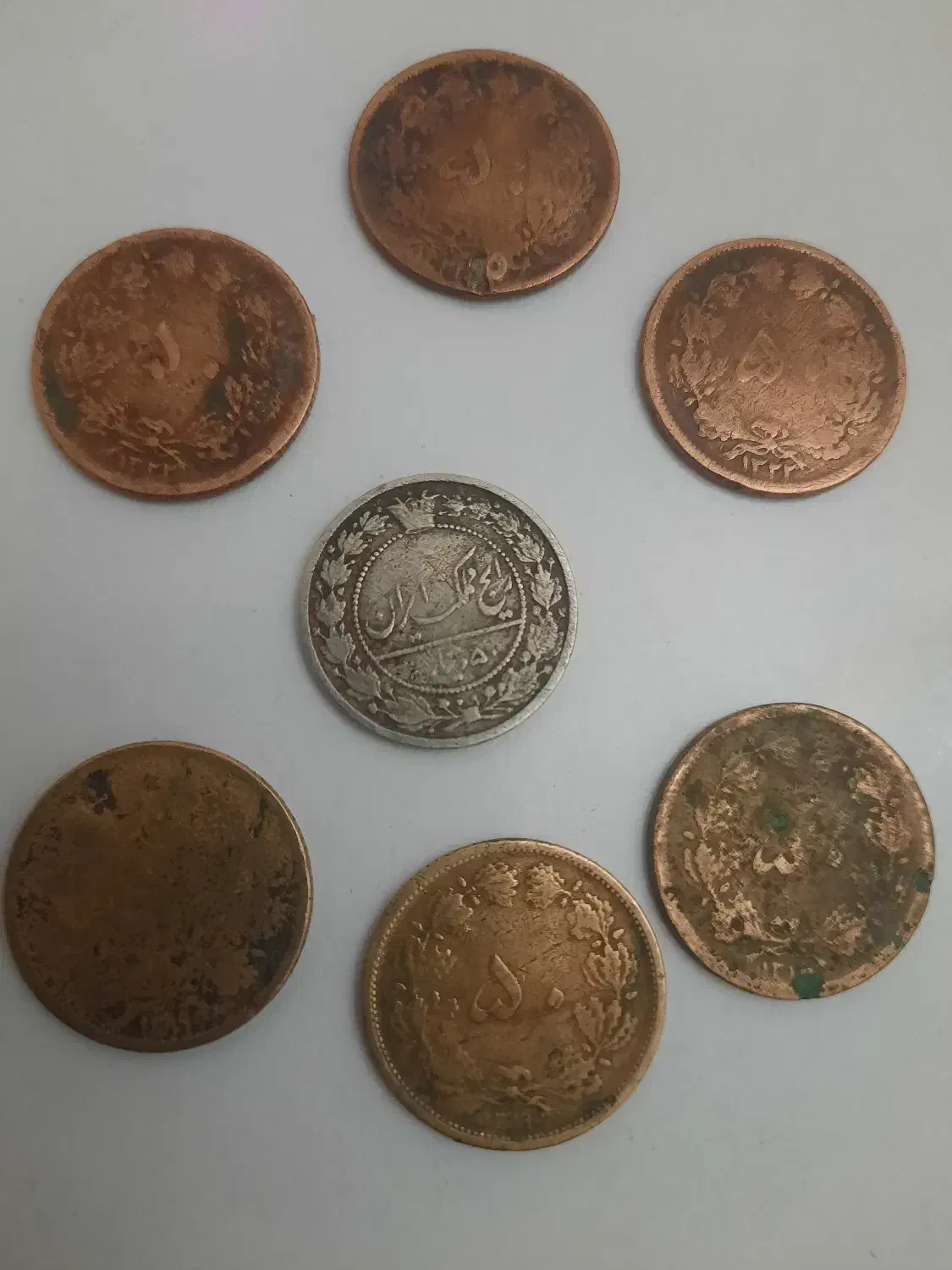 سکه های قدیمی رضا شاه|کلکسیون سکه، تمبر، اسکناس|تبریز, |دیوار