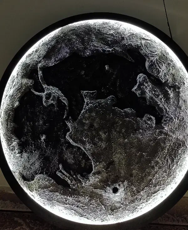 فروش تابلو ماه زیر قیمت|تابلو، نقاشی، عکس|کرمانشاه, |دیوار