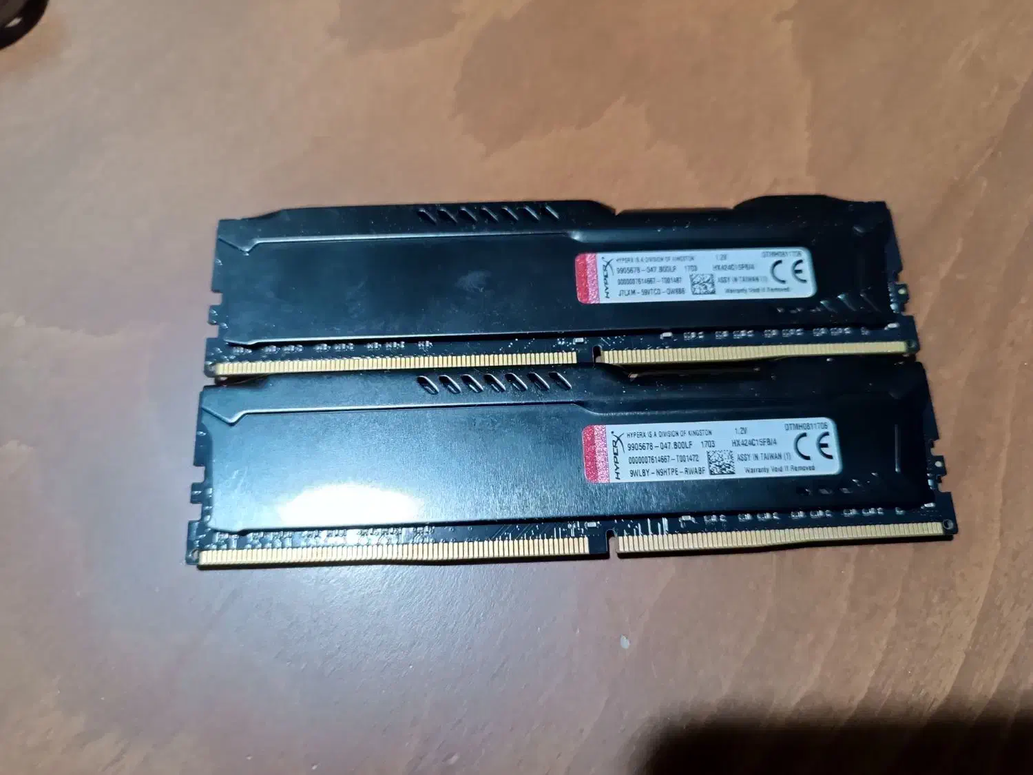 رم 4 گیگ کینگستون|قطعات و لوازم جانبی رایانه|کرج, ساماندهی|دیوار