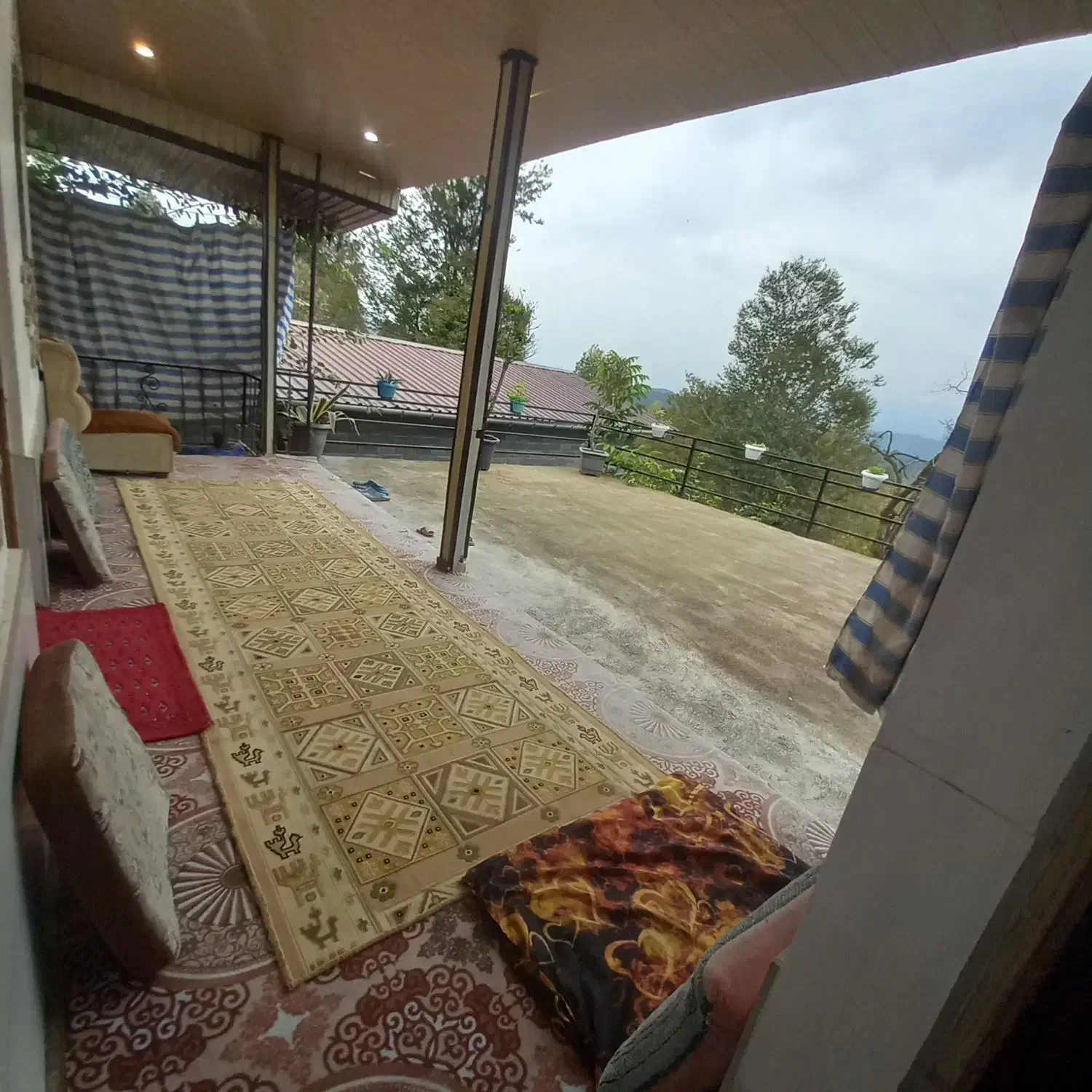 اجاره ویلا تودل جنگل باویوی ابدی|اجارهٔ کوتاهمدت ویلا و باغ|گلوگاه بابل (گلیا), |دیوار