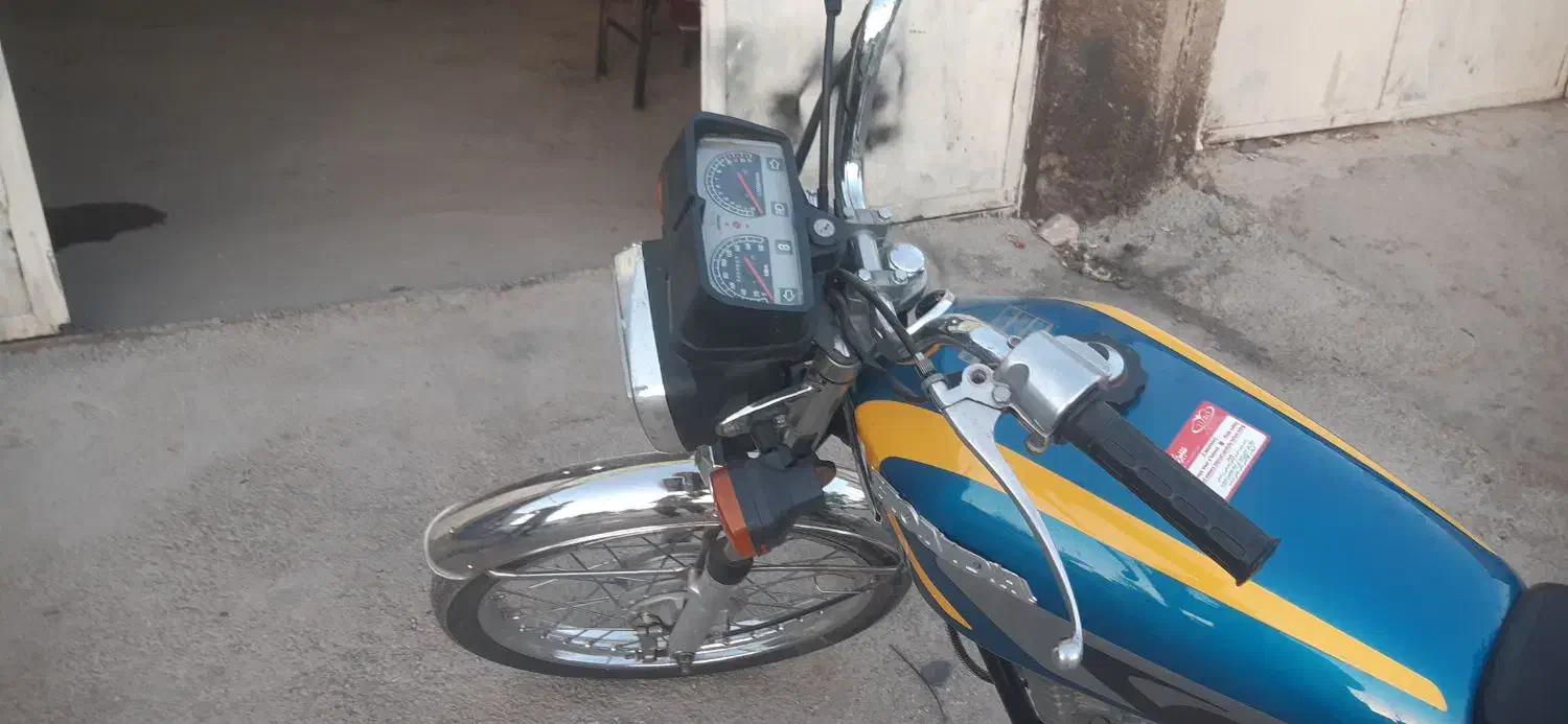 موتورسیکلت ۱۲۵ مدل۹۳ فروشی|موتورسیکلت|ایوان, |دیوار