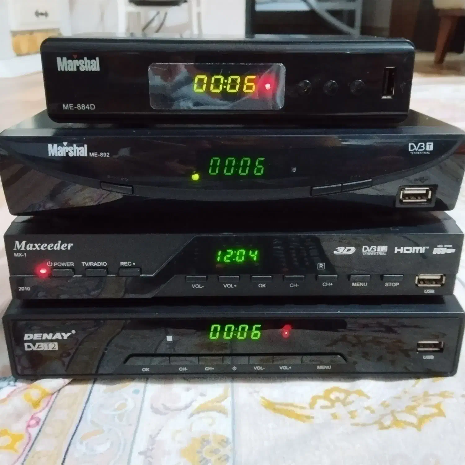 گیرنده دیجیتال 4 عدد سالم|صوتی و تصویری|پیشوا, |دیوار