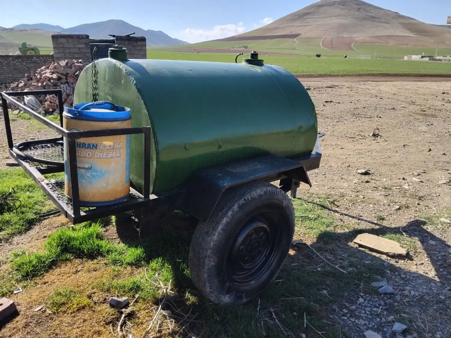 فروش تانکر هزار لیتری گازویلی|ماشینآلات صنعتی|بوکان, |دیوار