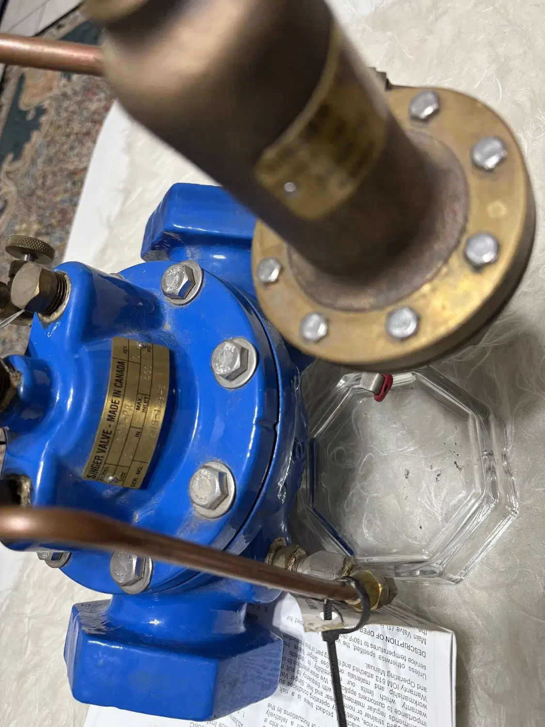 شیرفشارشکنsinger valveکانادا|ماشین‌آلات صنعتی|تهران, جوادیه تهرانپارس|دیوار