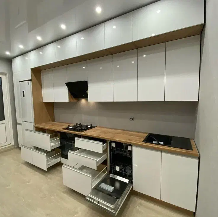 کابینت دوپله سوپر مات و براق صفحه ضد اب کد (04)|مصالح و تجهیزات ساختمان|چهاردانگه (تهران), |دیوار