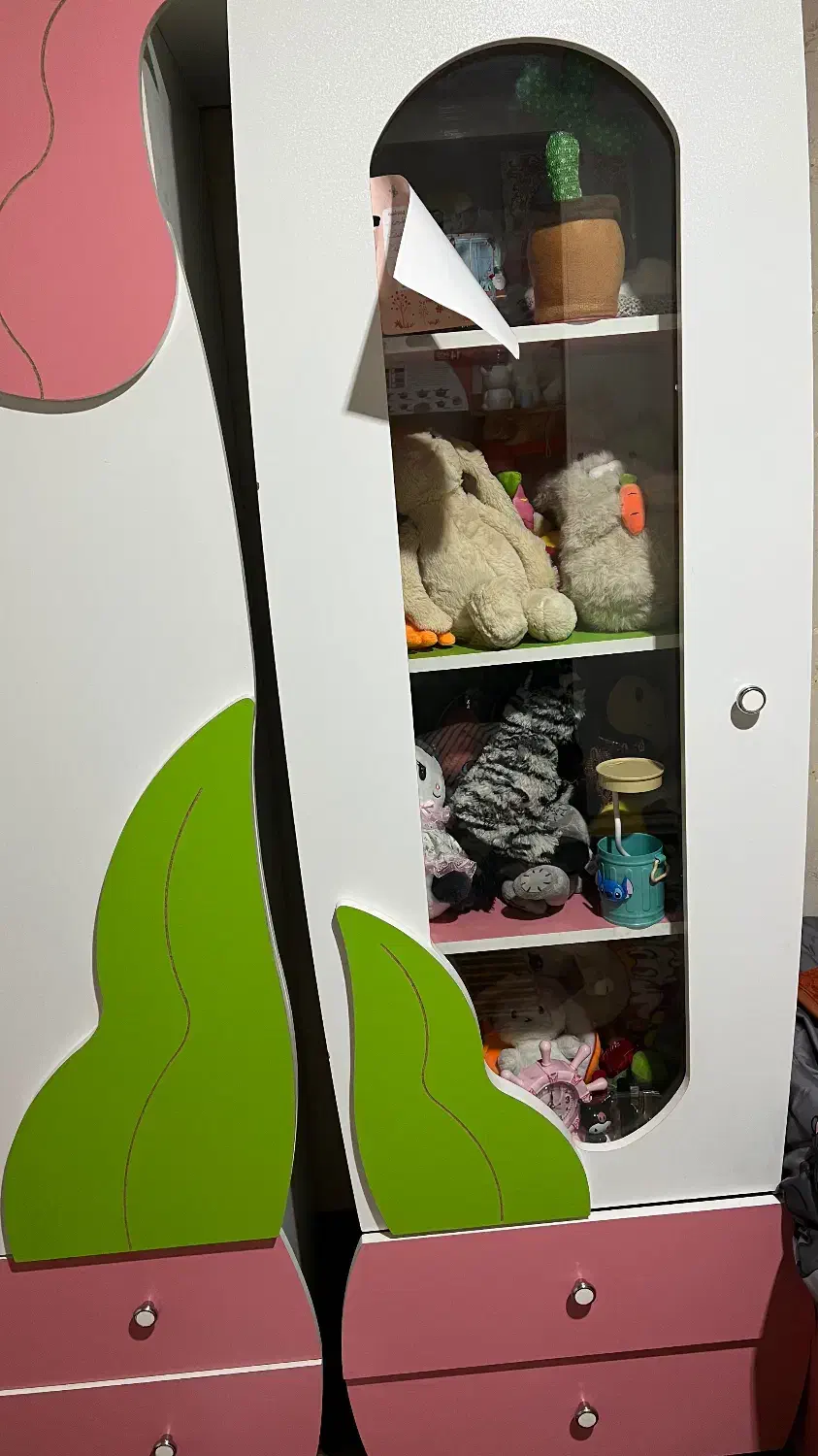 کمد ویترین کودک و ویترین و جا کفشی و میز تلویزیون|جاکفشی، کمد، دراور|فولادشهر, B4|دیوار