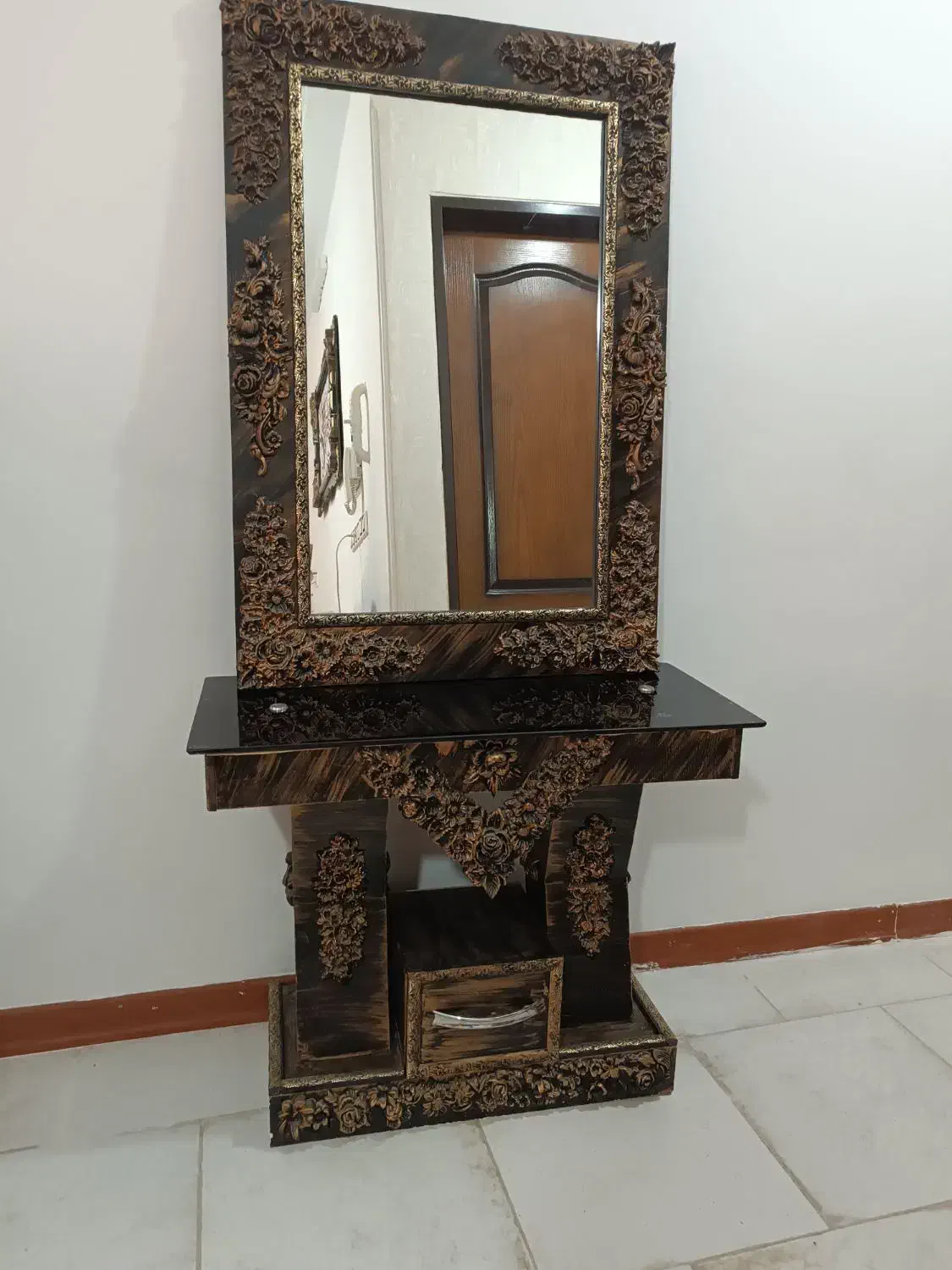 آینه کنسول|بوفه، ویترین، کنسول|قم, پردیسان|دیوار