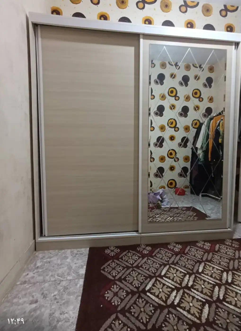 کمد  دیواری ریلی جدا شو|جاکفشی، کمد، دراور|اندیشه, اندیشه فاز ۱|دیوار