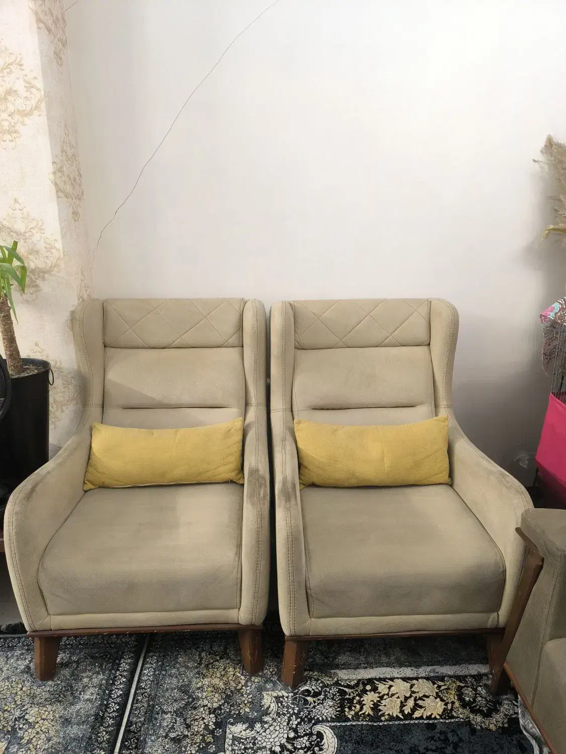 مبل راحتی وجلو مبلی7نفره|مبلمان خانگی و میز عسلی|تهران, زرکش|دیوار