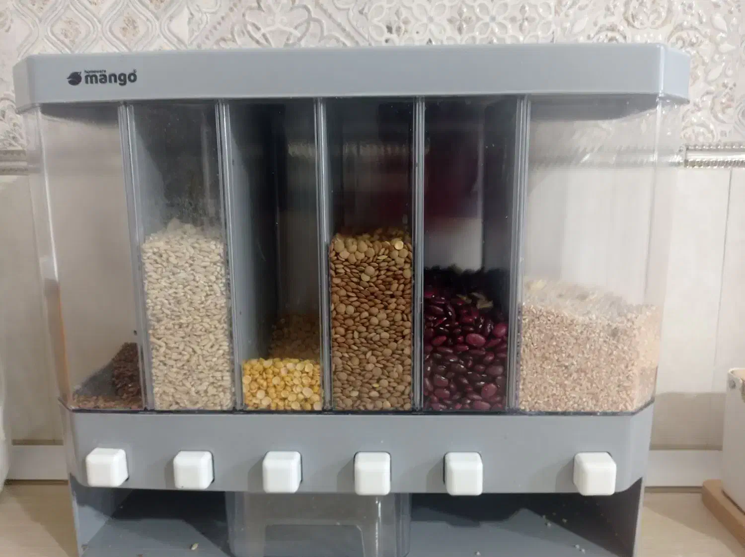 جا حبوباتی|ظروف نگهدارنده، پلاستیکی، یکبارمصرف|سرپل ذهاب, |دیوار