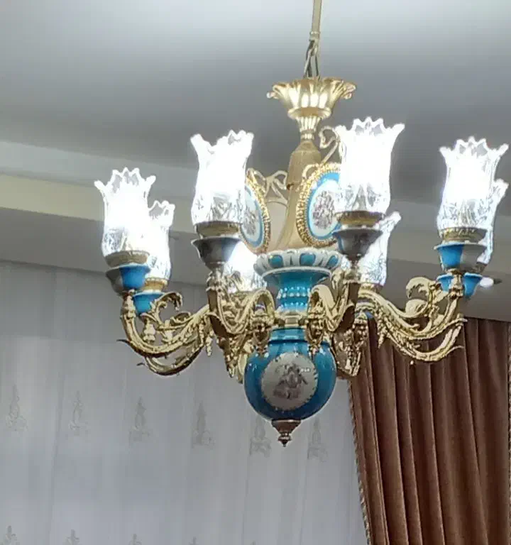 لوستر|لوستر و چراغ آویز|تبریز, |دیوار