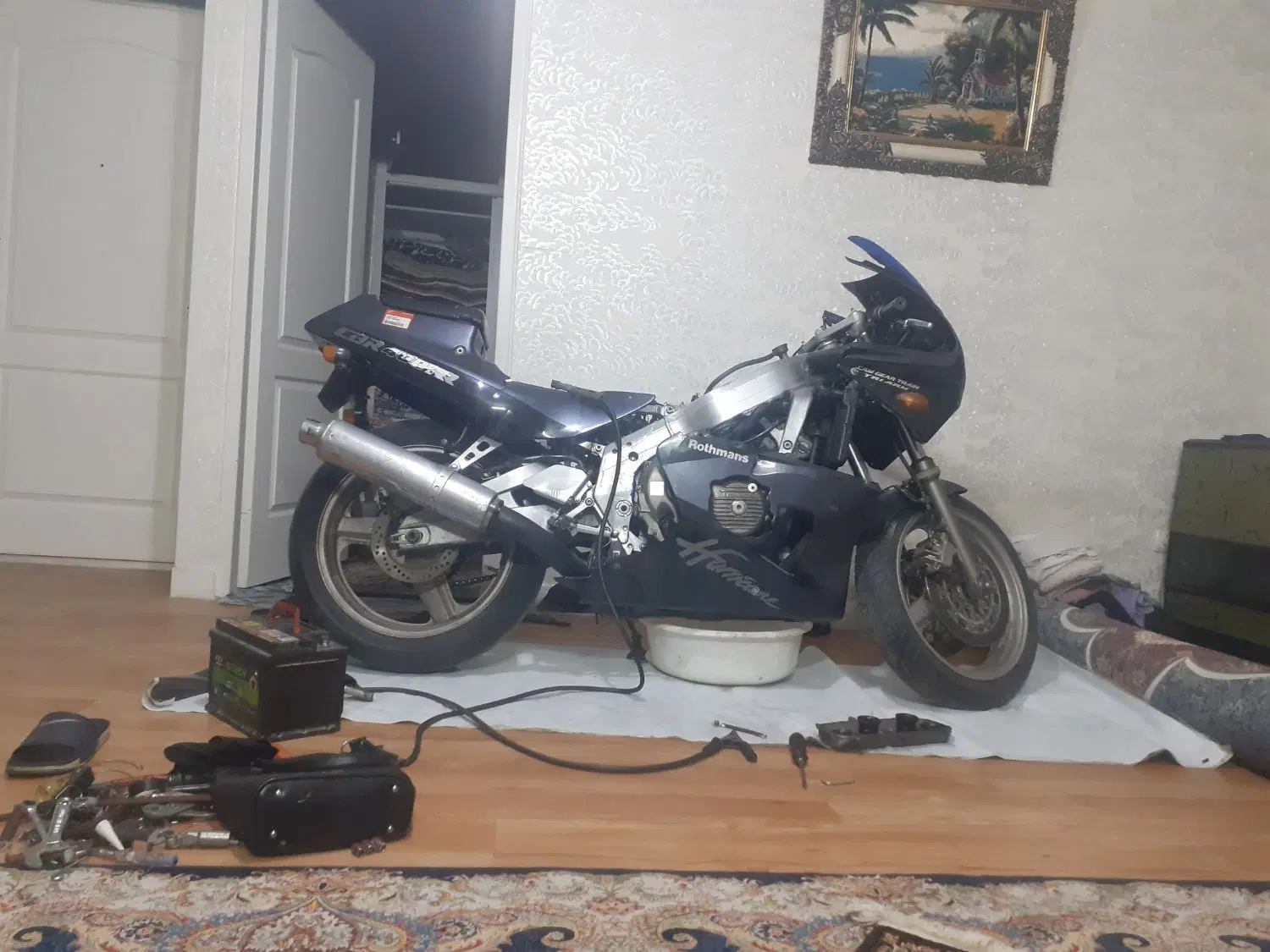 honda cbr400|موتورسیکلت|تهران, نیروی هوایی (پیروزی)|دیوار