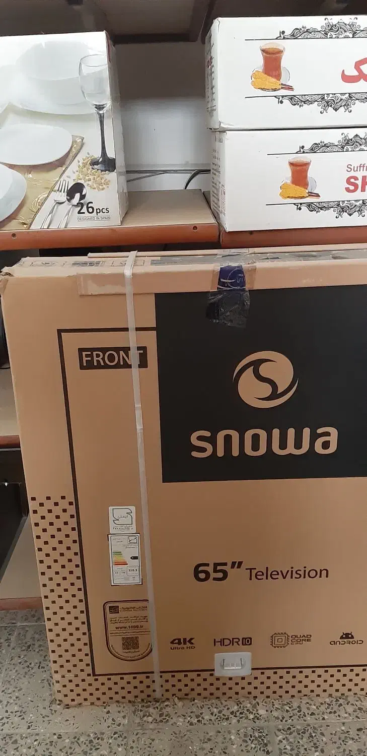 تلویزیون 65 اینچ اسنوا|تلویزیون و پروژکتور|کوهدشت, |دیوار