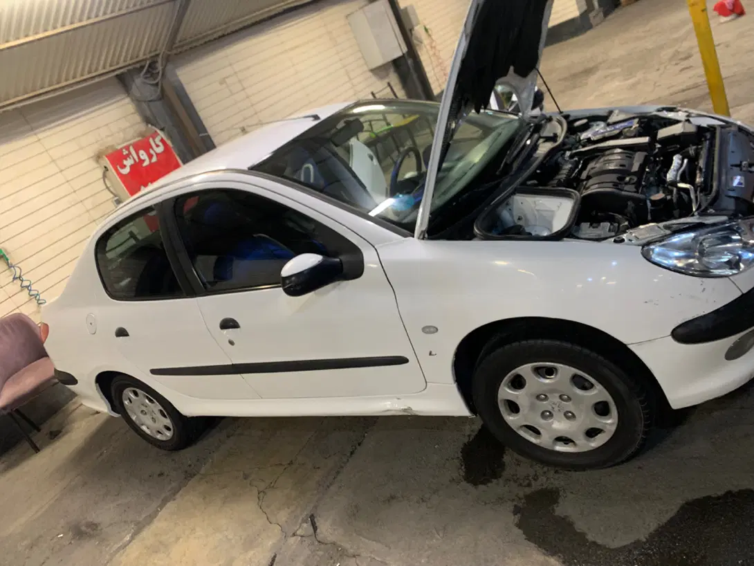 206 sd v8 1390|خودرو سواری و وانت|مشکین‌دشت, |دیوار