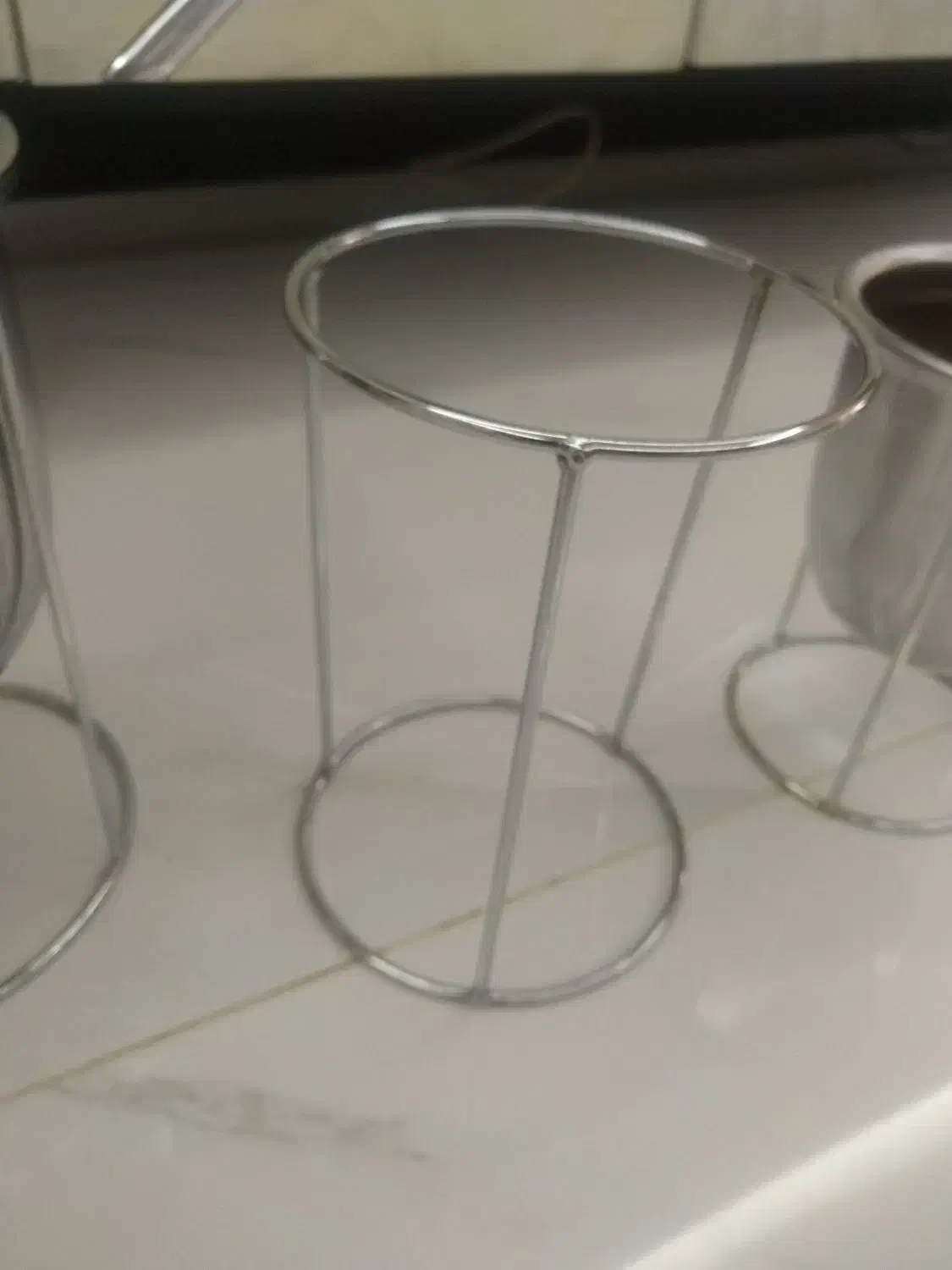 گلدان استیل سه پایه سه سایز|گل و گیاه طبیعی|ری, دیلمان|دیوار