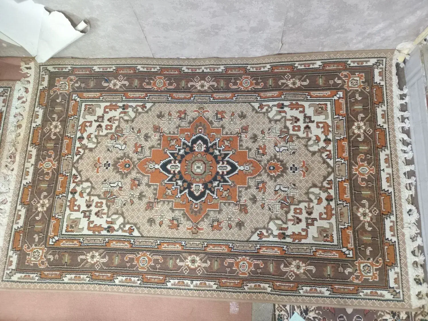 قالیچه گلیم 1درا.5|گلیم، جاجیم، گبه|مشهد, پایگاه شکاری|دیوار