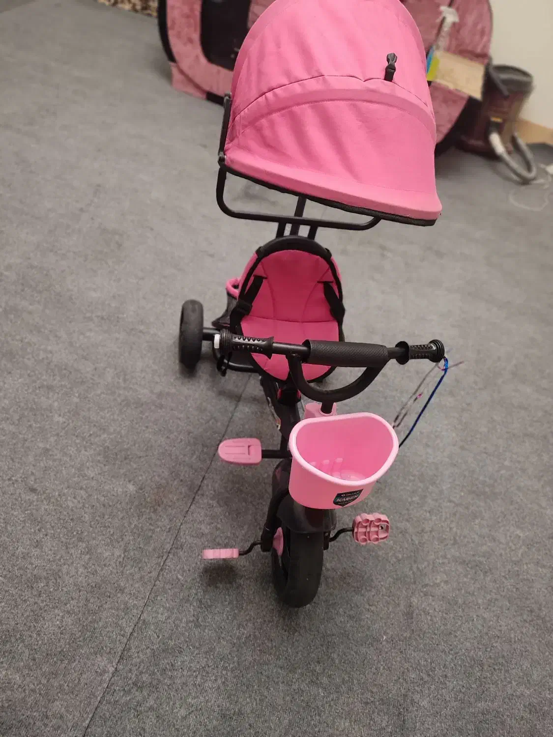 سه چرخه کودک جنس آهنی بادوام|دوچرخه، اسکیت، اسکوتر|تبریز, |دیوار