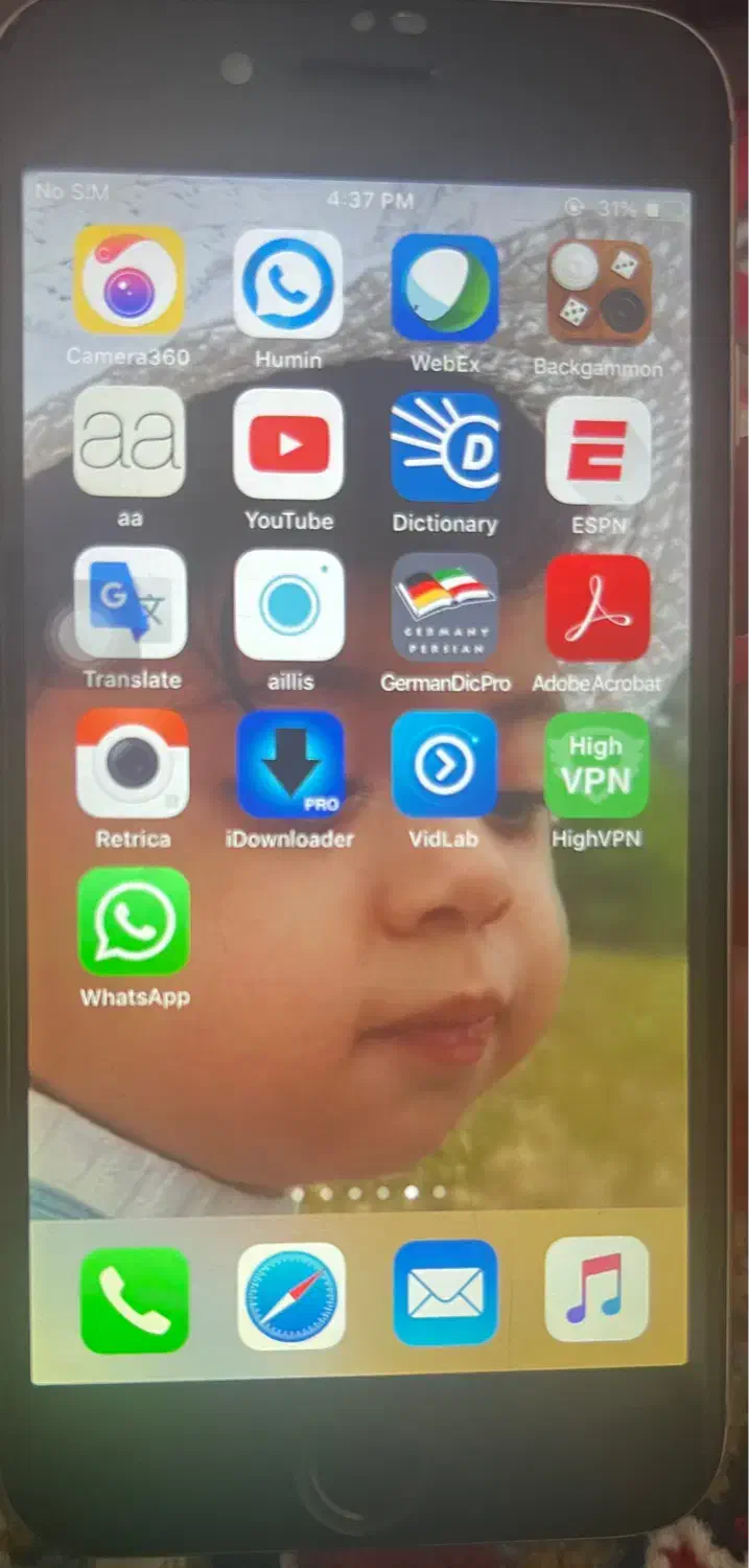 ایفون ۶ درحد آک ( حتی باطری )|موبایل|تهران, تهرانویلا|دیوار