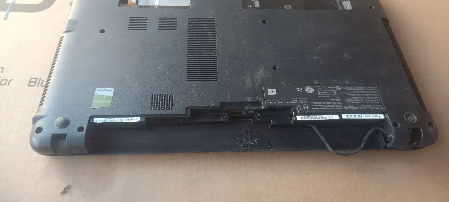 قاب لپ تاپ سونی|قطعات و لوازم جانبی رایانه|فردیس, شهرک شهید حسینی|دیوار