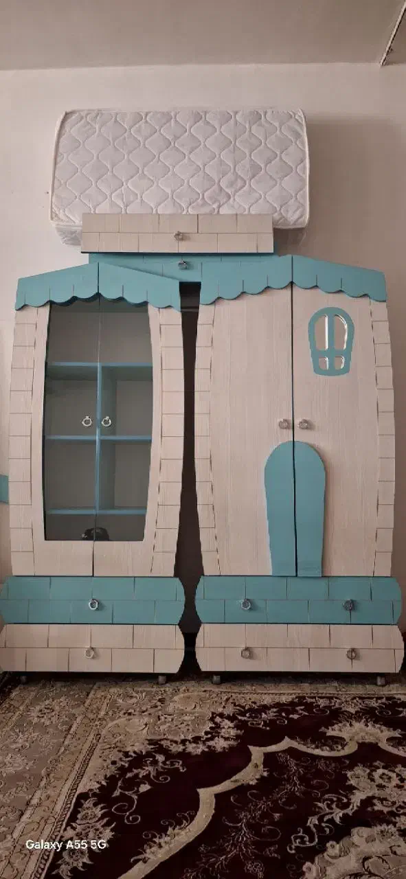 سرویس خواب کودک و نوجوان|تخت و سرویس خواب|فارسان, |دیوار