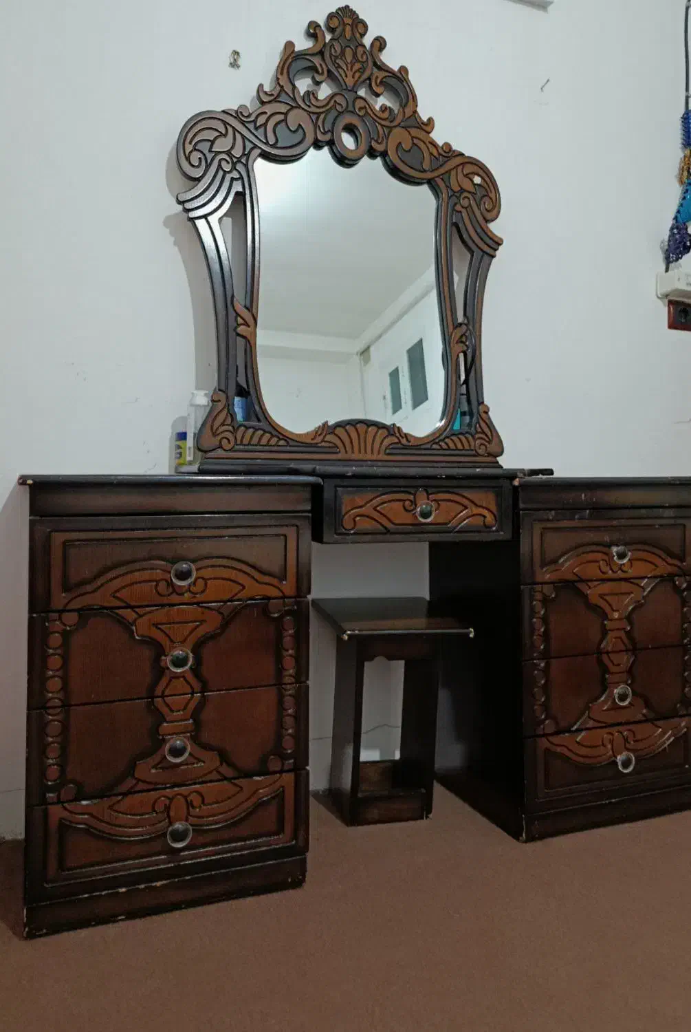 سرویس چوبی|تخت و سرویس خواب|قیدار, |دیوار