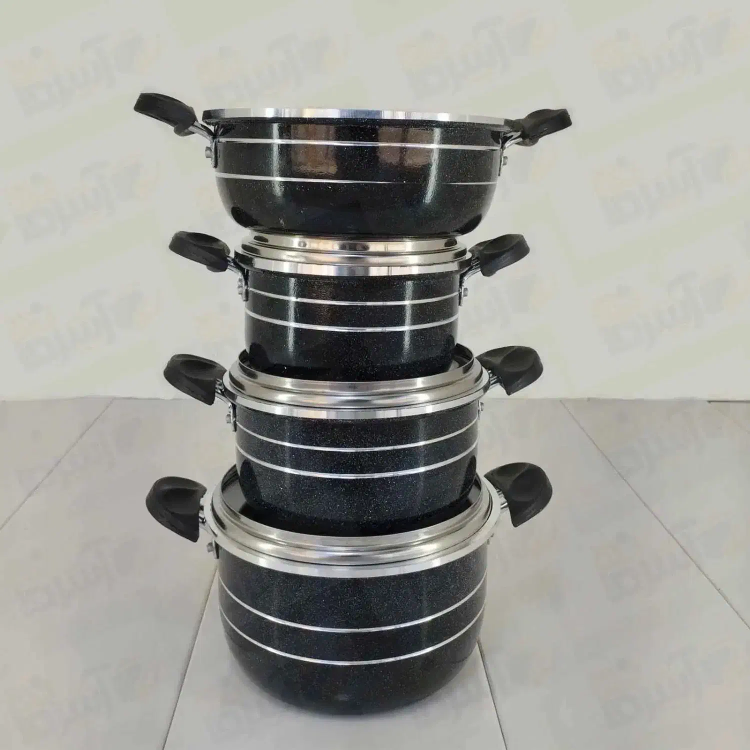 سرویس 7 پارچه قابلمه ouj با قیمت مناسب|ظروف پختوپز|هرسین, |دیوار