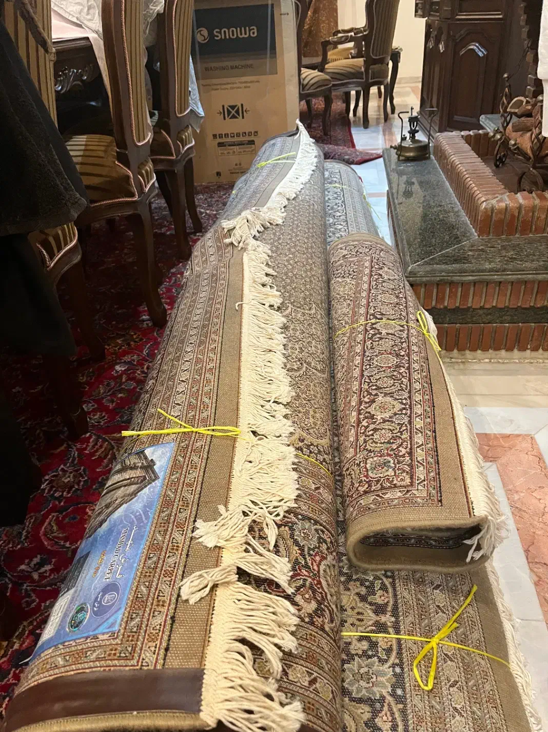 فرش ماشینی استفاده نشده|فرش|آمل, |دیوار