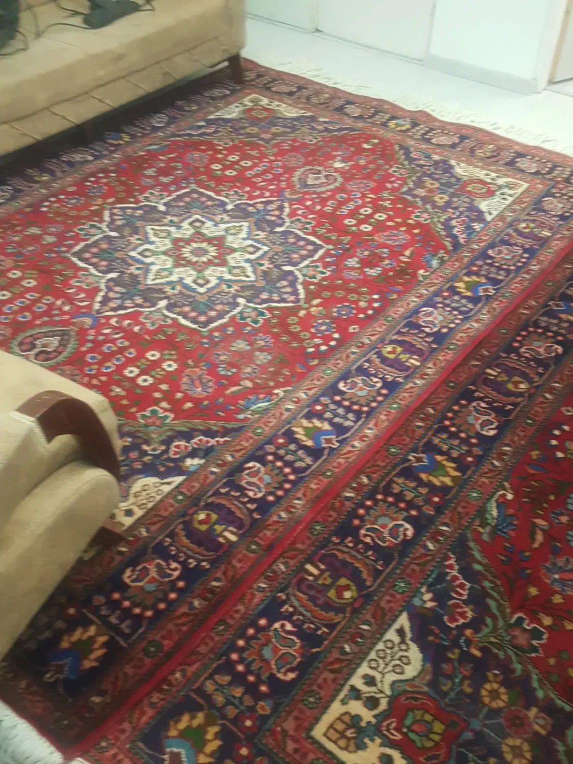 دوعددفرش دستبافت 6متری|فرش|ارومیه, |دیوار