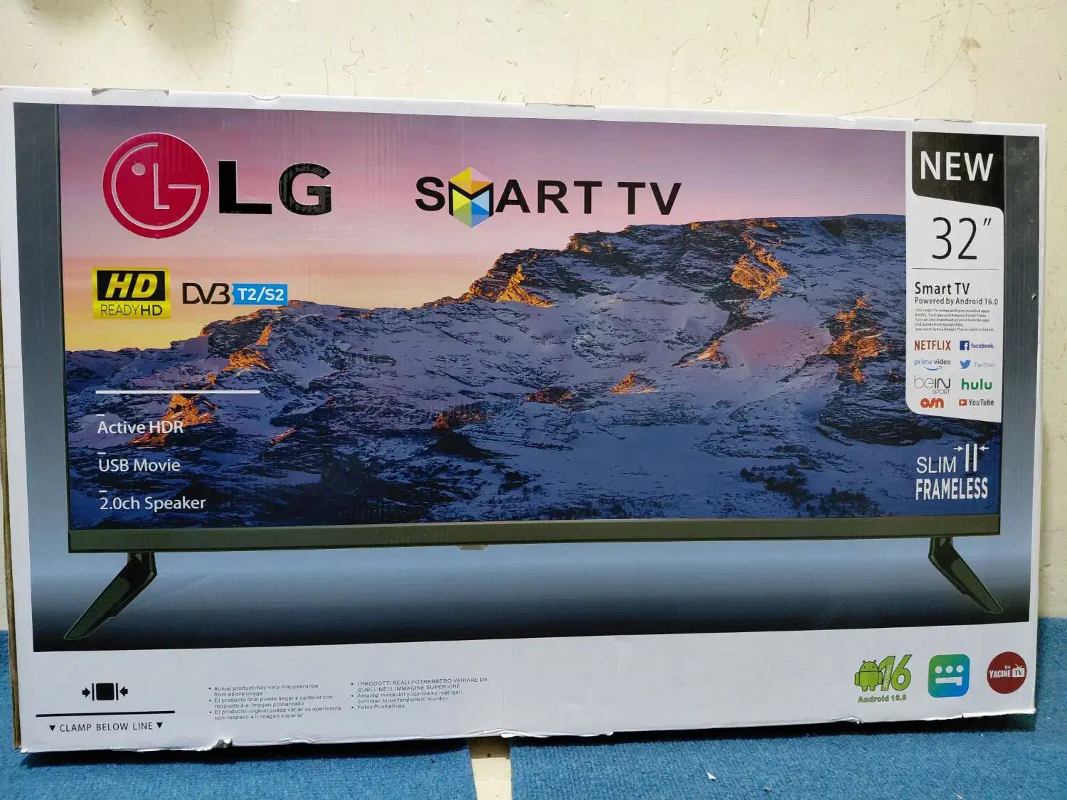 تلویزیون هوشمند ۳۲ اینچ LG|تلویزیون و پروژکتور|بندرعباس, |دیوار