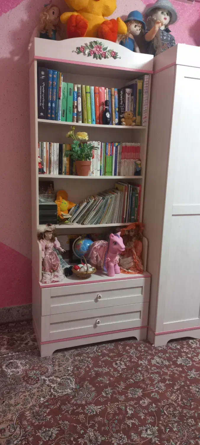 سرویس خواب دخترانه|تخت و سرویس خواب|سنقر, |دیوار