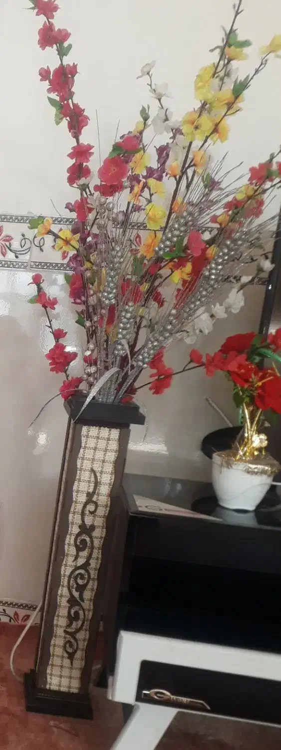 ۱۶شاخه گل شکوفه و اکلیدی|گل مصنوعی|سرپل ذهاب, |دیوار