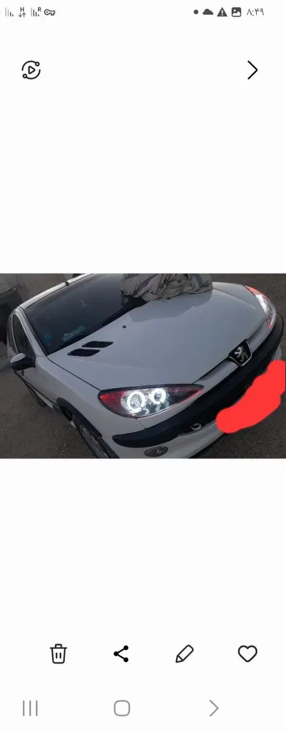 ۲۰۶ اس دی تیپ ۵|خودرو سواری و وانت|ارژن, |دیوار