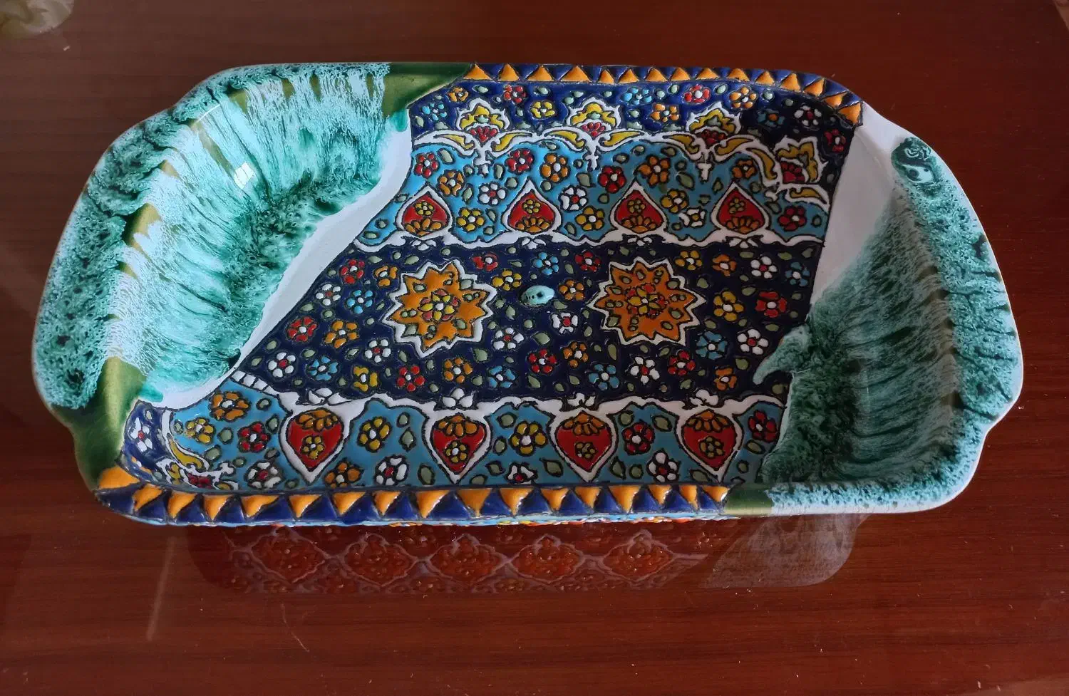 ظرف خیار خوری قدیمی، جایخی کریستال و کلی ظروف دیگه|ظروف سرو و پذیرایی|تهران, زرکش|دیوار