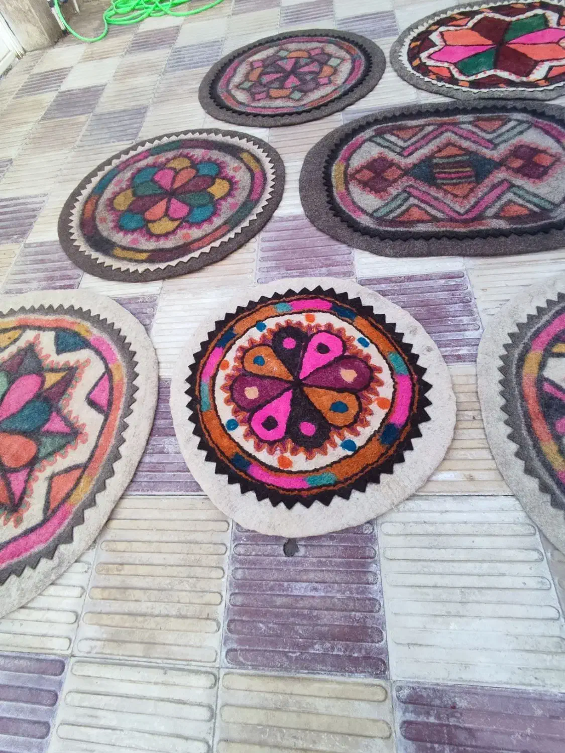 نمد های سنتی|گلیم، جاجیم، گبه|یاسوج, |دیوار