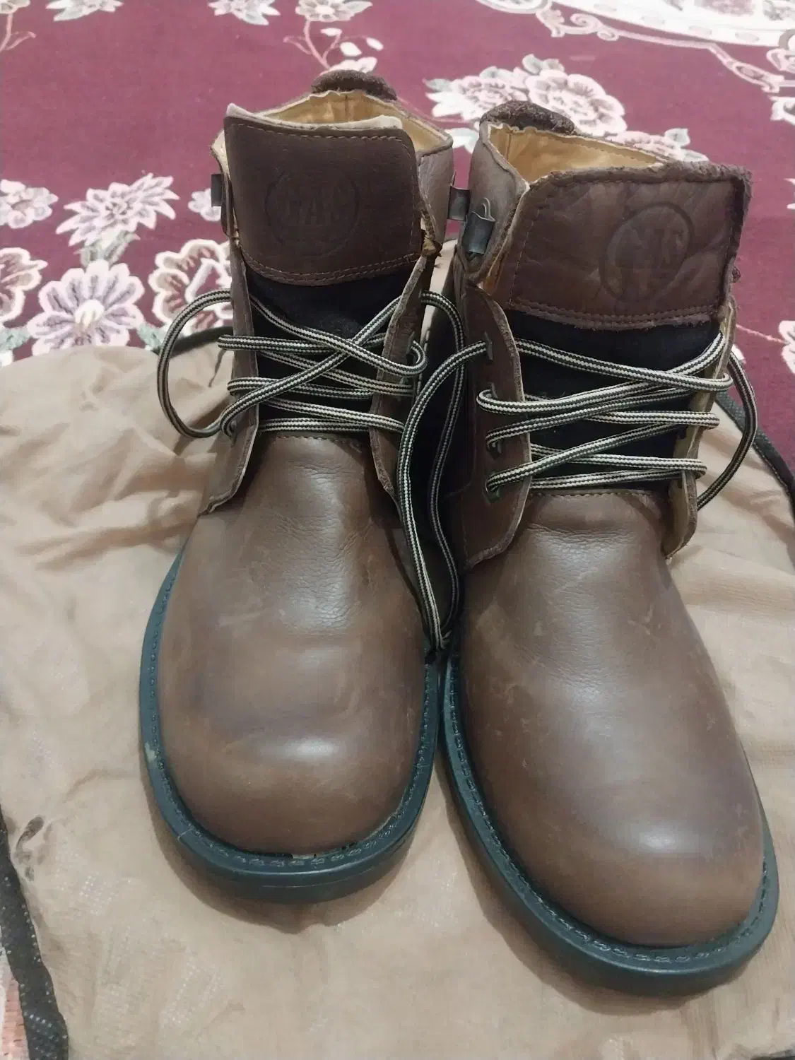 بوت مردانه چرم اصل|کیف، کفش، کمربند|باغستان, |دیوار