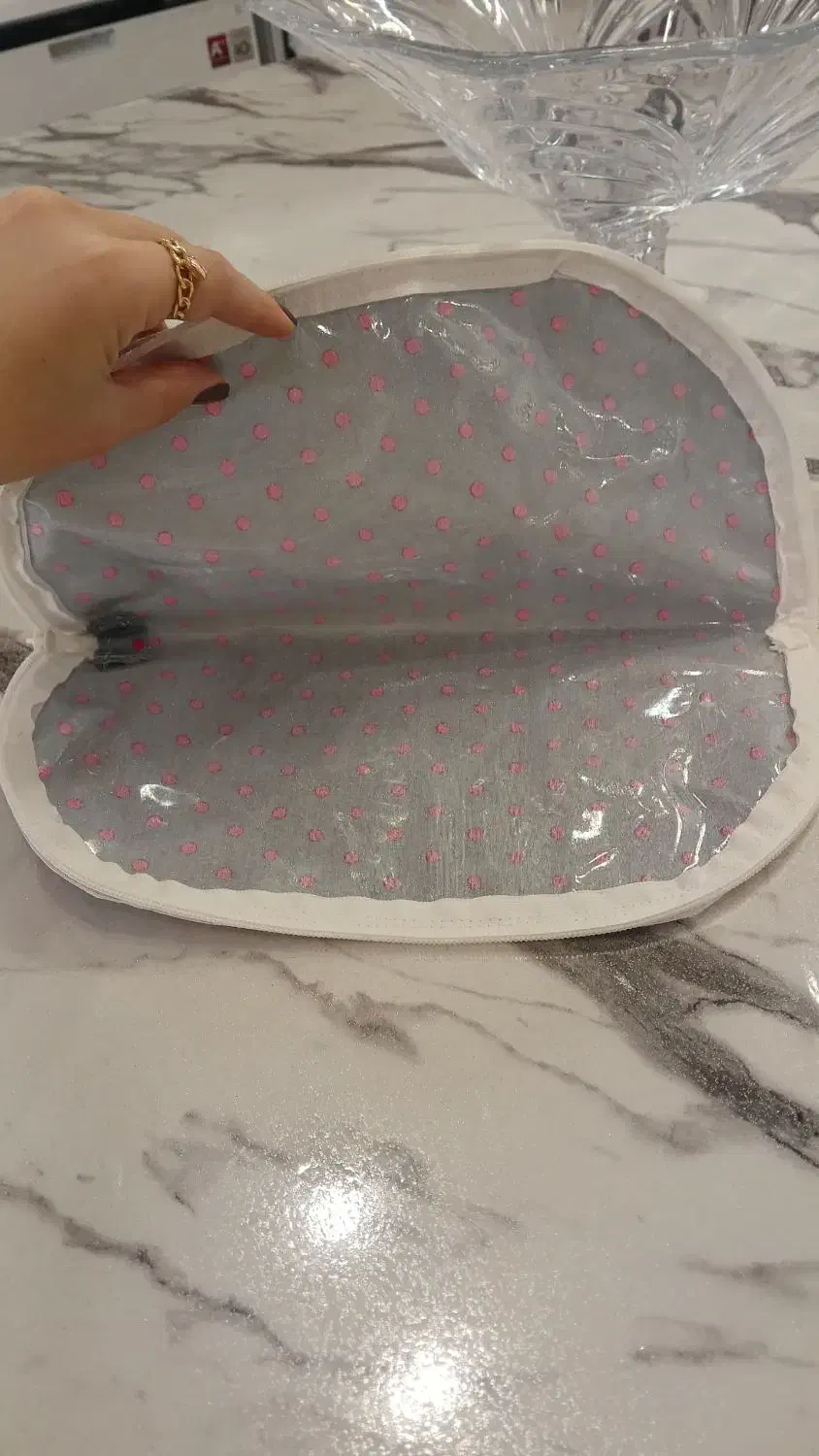 جا لقمه با پارچه نخی داخل نایلون|ظروف نگهدارنده، پلاستیکی، یک‌بارمصرف|تبریز, |دیوار