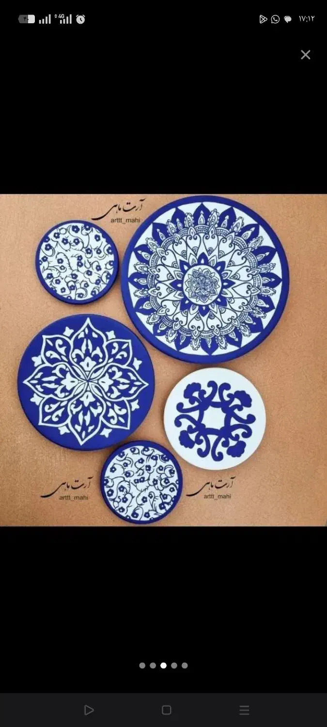 دیوارکوب سفالی اقتصادی|تابلو، نقاشی، عکس|شیراز, آزادگان|دیوار