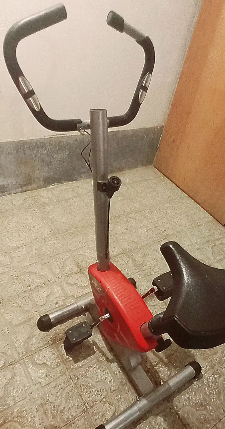 دوچرخه ثابت Top Fit سالم و آماده استفاده|تجهیزات ورزشی|شاهینشهر, عطار|دیوار