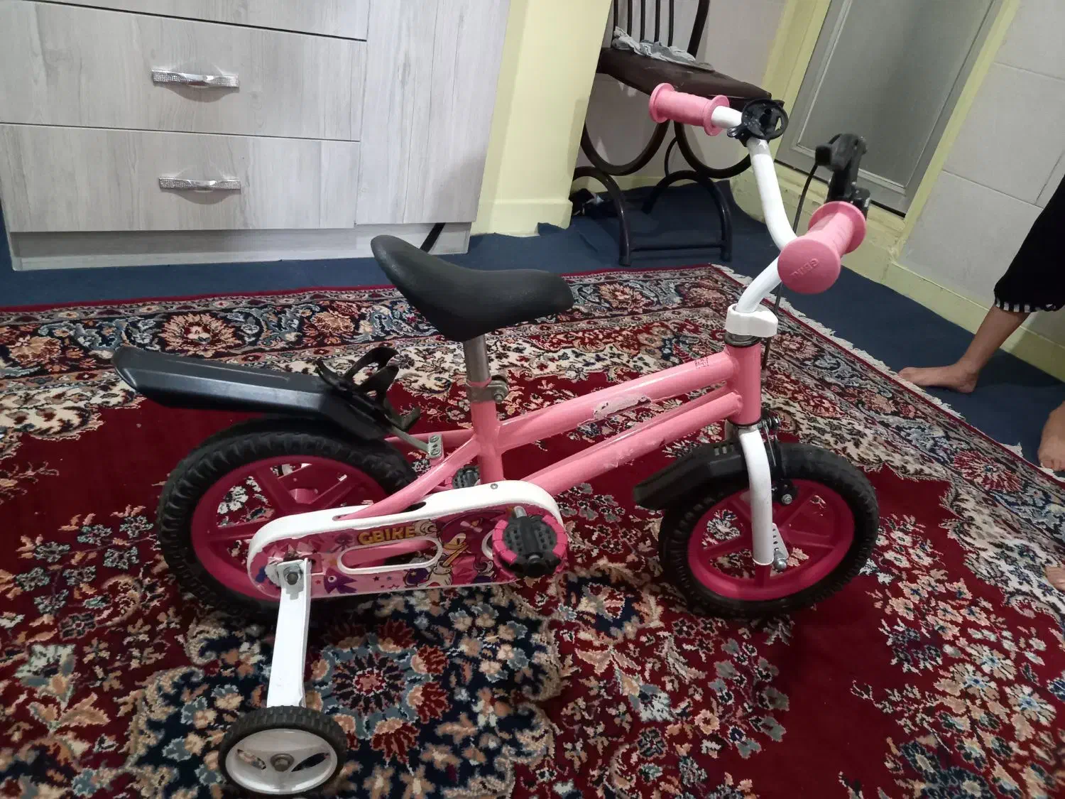 دوچرخه در حد نو مناسب برای سن 4/5/6|دوچرخه، اسکیت، اسکوتر|ری, فیروزآبادی|دیوار