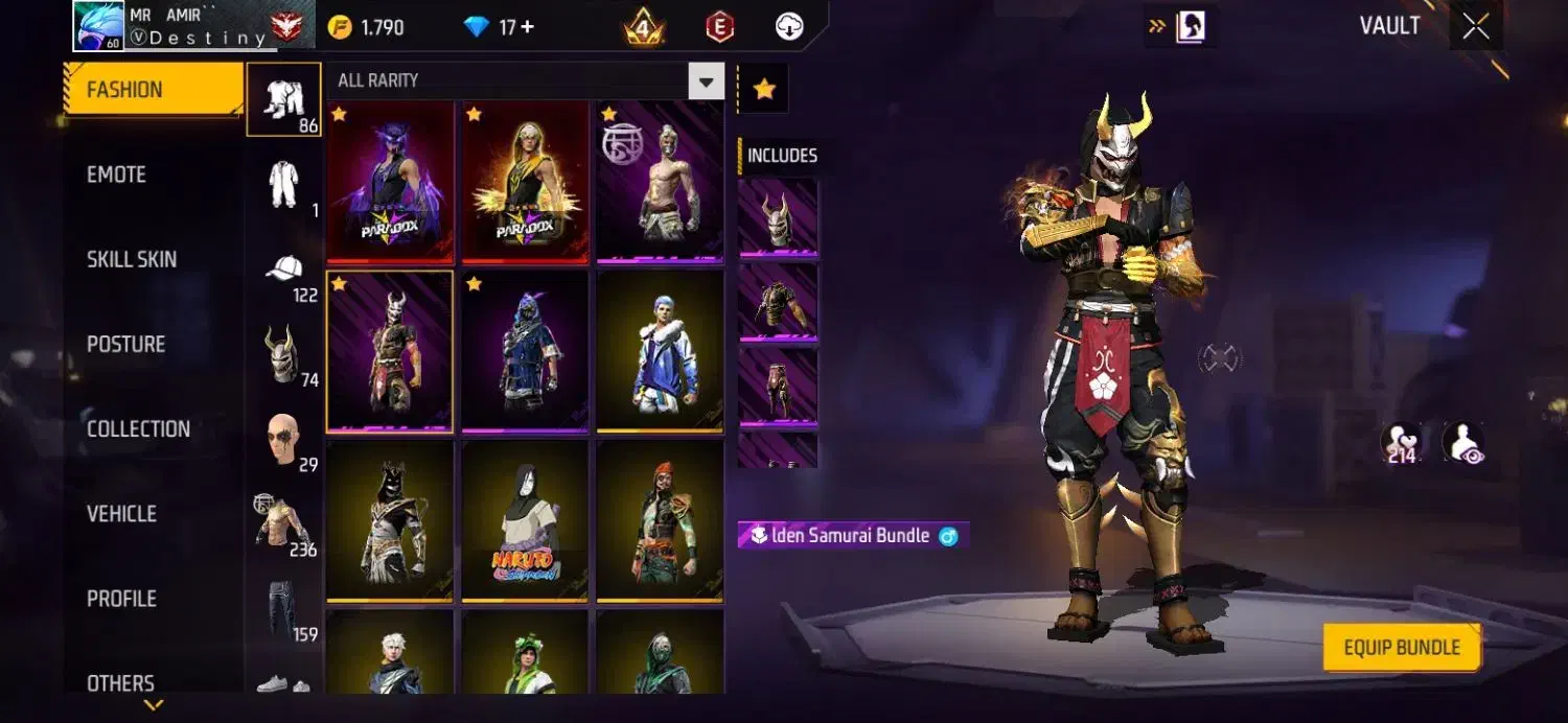 اکانت فری فایر گاد|کنسول، بازی ویدئویی و آنلاین|یاسوج, |دیوار