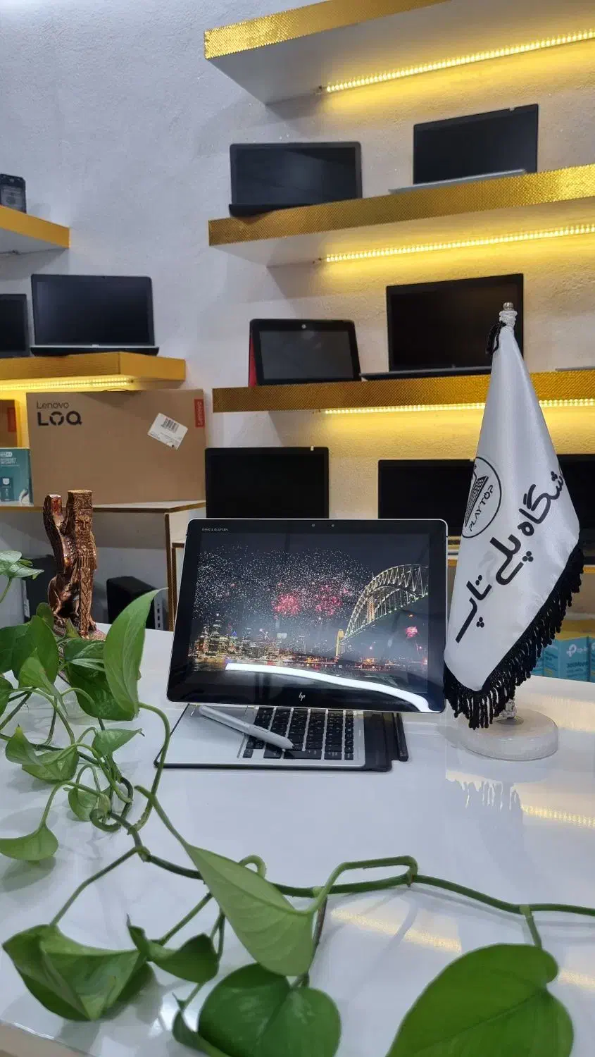 لپتاپ تبلت شو صفحه لمسی HP دارای قلم و گلس|رایانه همراه|یزد, |دیوار