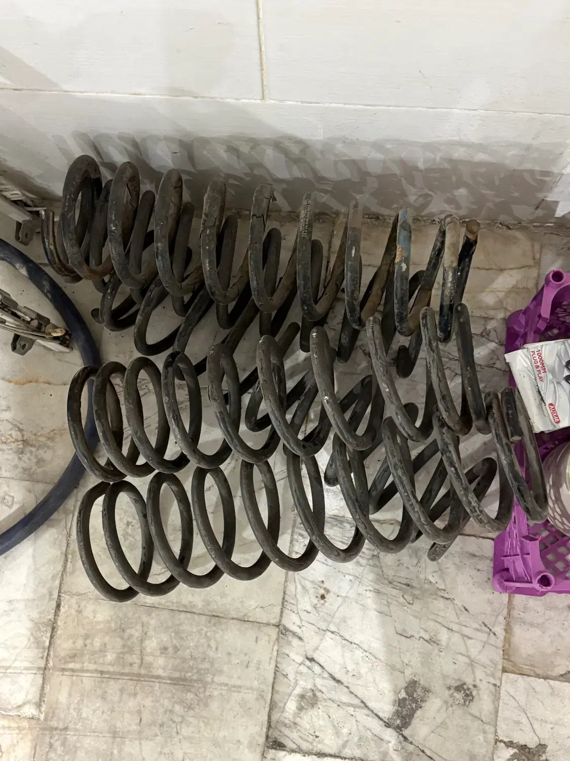 فنر لول پراید و منبع اگزوز قیمت مناسب|قطعات یدکی و لوازم جانبی|ری, منصوریه منگل|دیوار