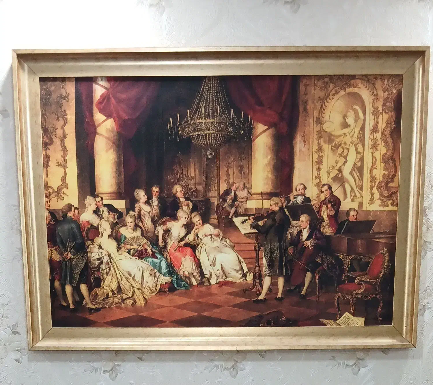 تابلو طرح سلطنتی|تابلو فرش|اهواز, نادری|دیوار