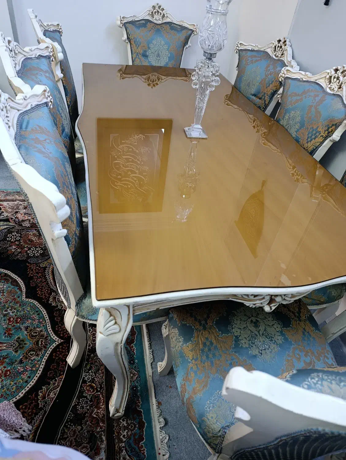 میز نهار خوری ۸ نفره|میز و صندلی غذاخوری|تهران, دهم فروردین|دیوار