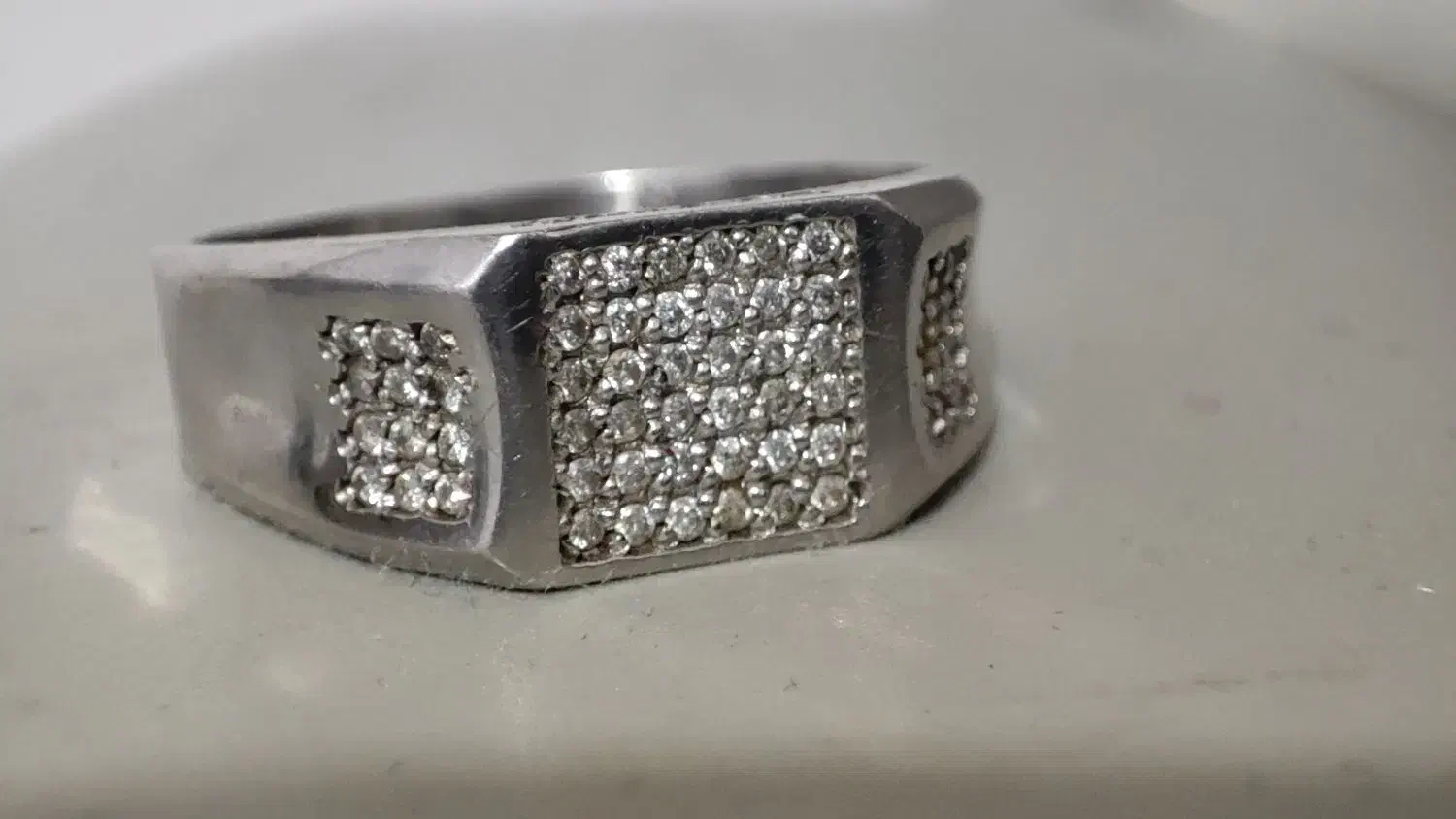 حلقه پلاتین مردانه|جواهرات|ورامین, ورامین|دیوار