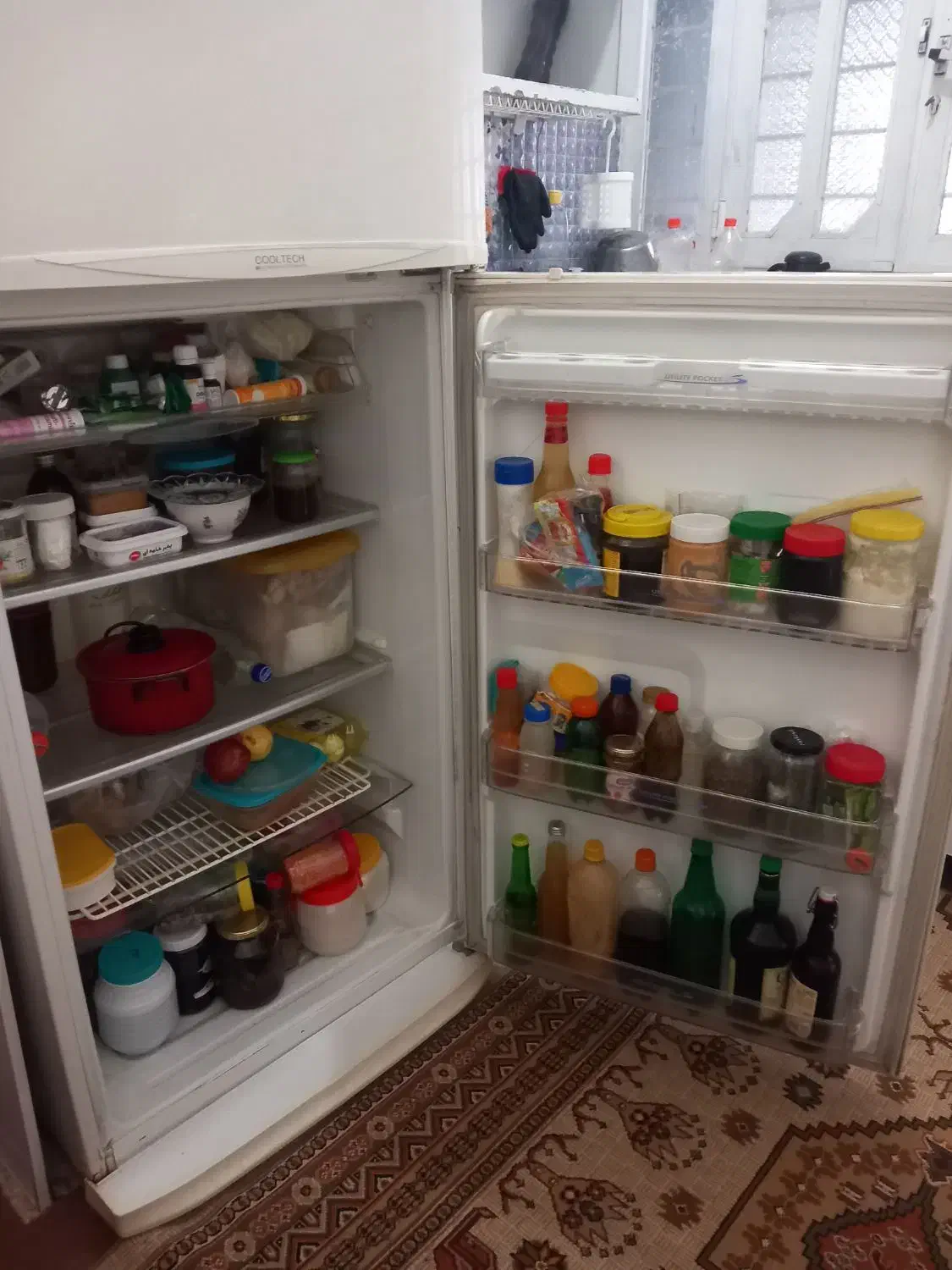 بخچال فریزرجنرال استیل.بدون برفک.کاملاسالم|یخچال و فریزر|بندر دیر, |دیوار