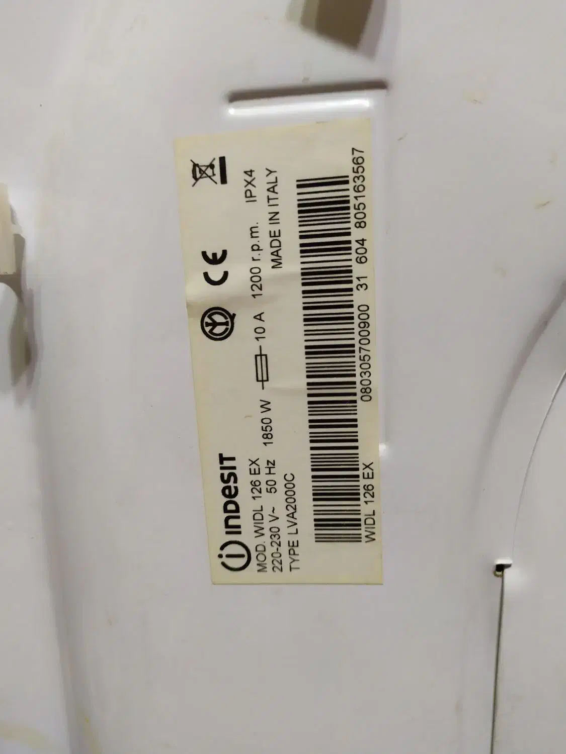 لباسشویی ایندزیت|ماشین لباسشویی و خشککن لباس|همدان, |دیوار