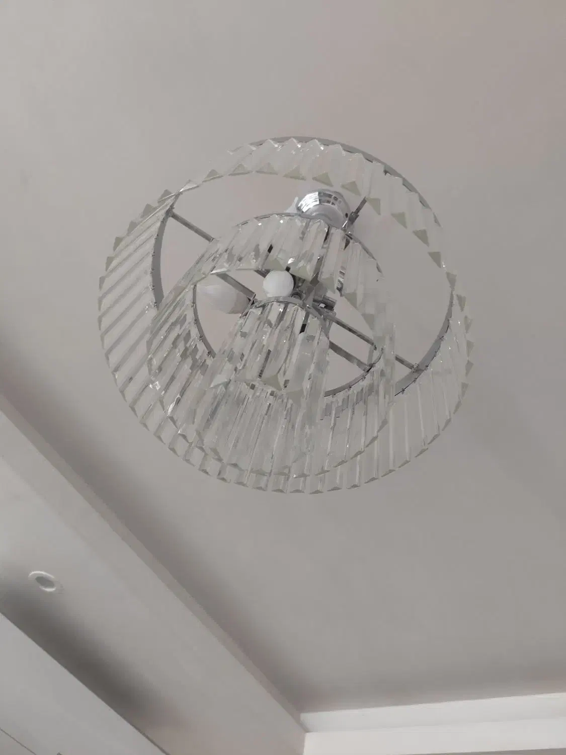 دو عدد لوستر فلزی سایز 45|لوستر و چراغ آویز|نسیمشهر, |دیوار