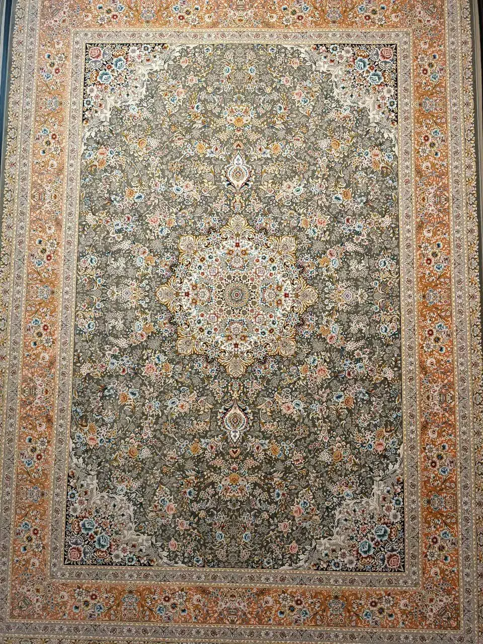 فرش نگین به قیمت عمده از کارخانه|فرش|کاشان, راوند|دیوار